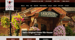 Desktop Screenshot of lancelotvail.com